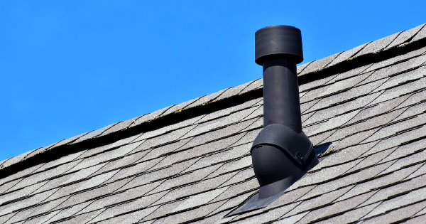 Roof flashing with vent pipe